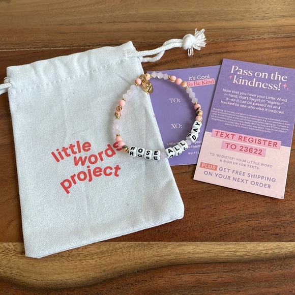 Little Words Project Jewelry - EUC Little Words Project Bracelet